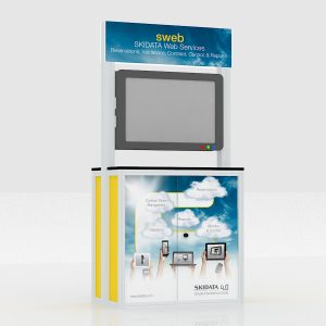 Dual Monitor Demo Station (OMAC-666)